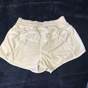 Women's Cream Shorts